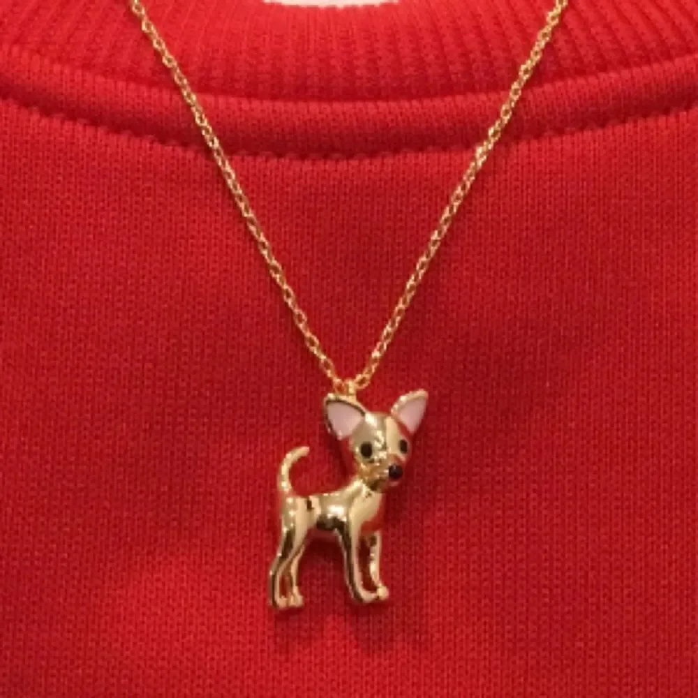 NEW KATE SPADE YO QUIERO TACO CHIHUAHUA NECKLACE